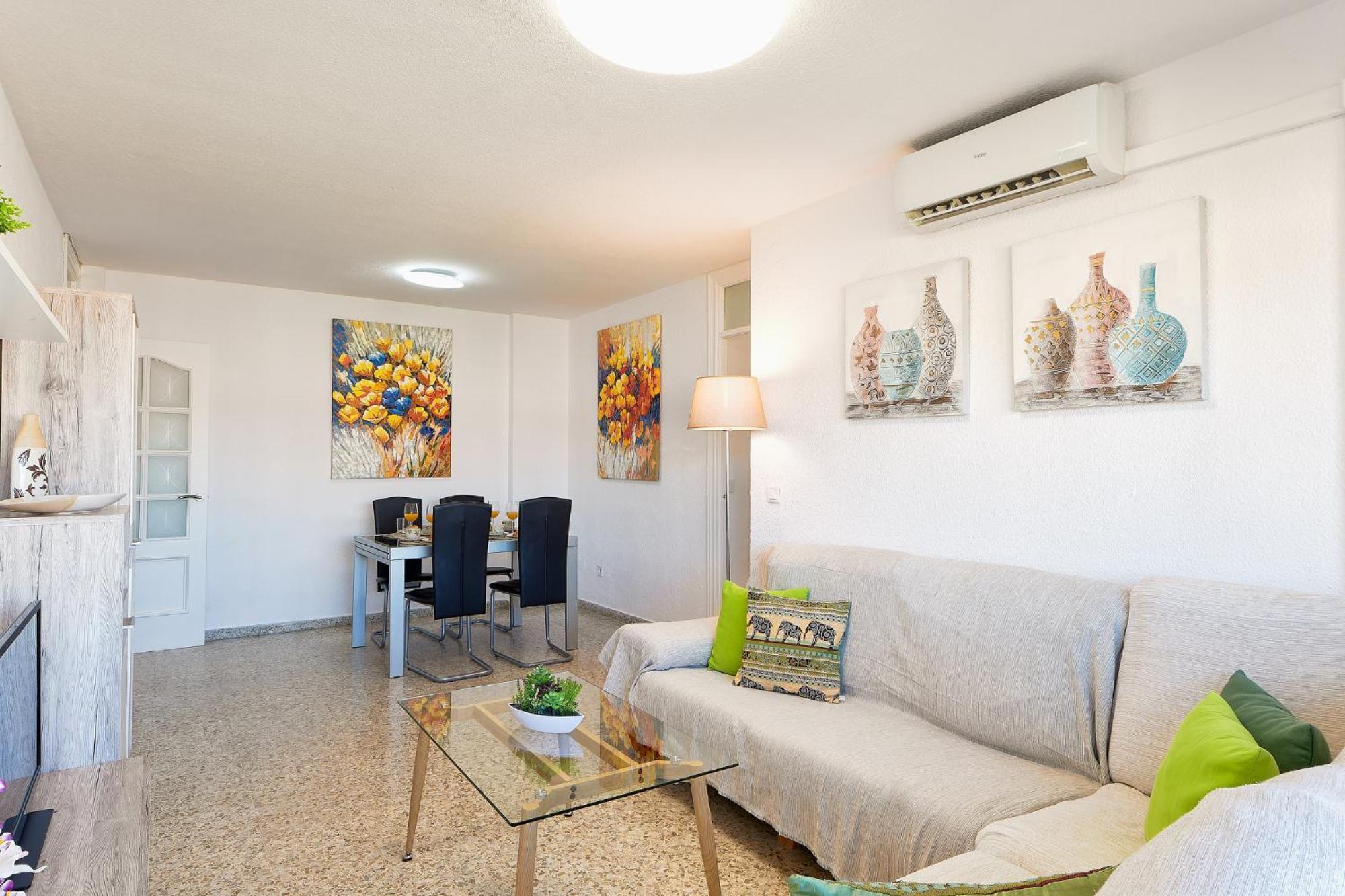 Luminoso Apartamento/ 5 Minutos De La Playa Málaga Extérieur photo