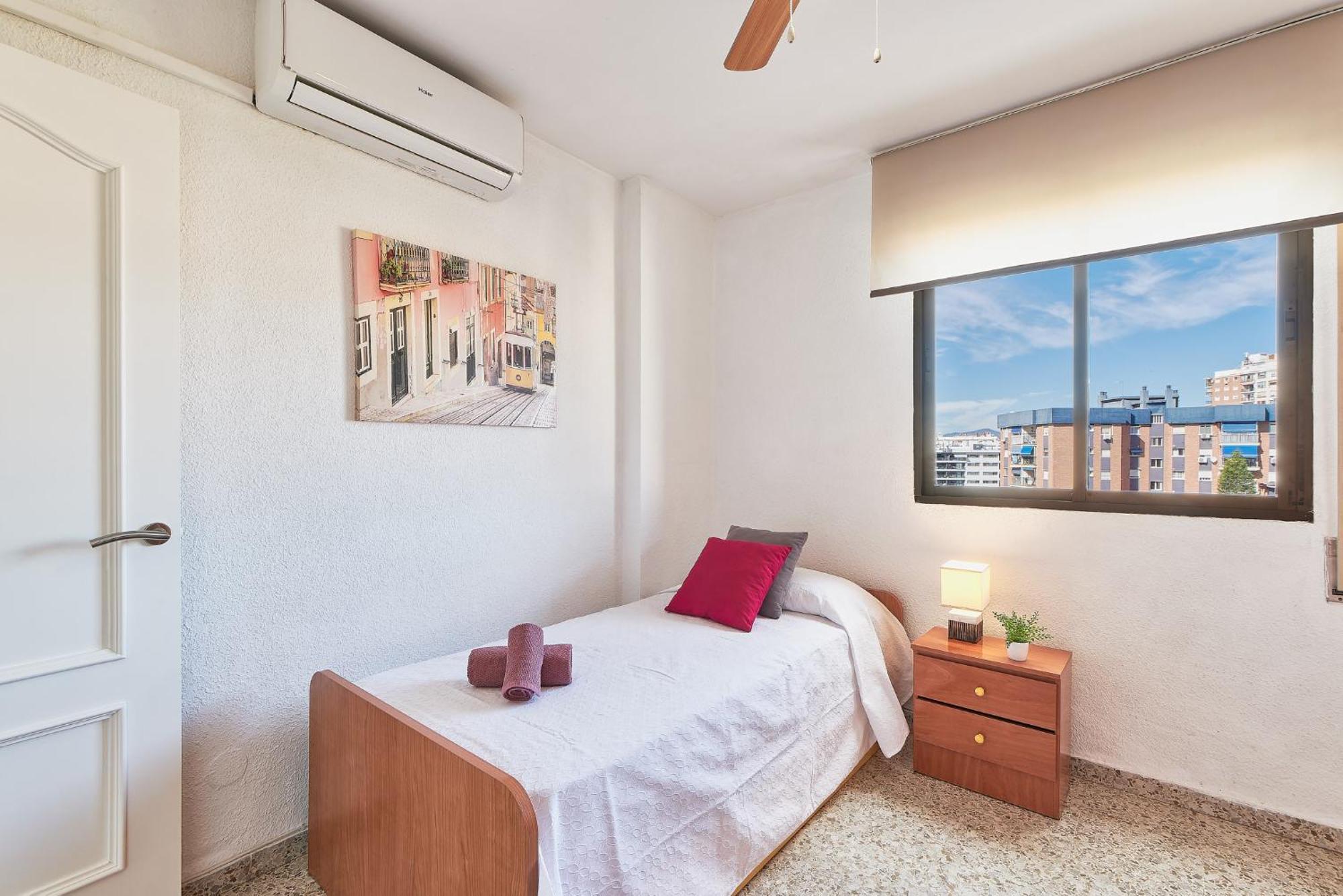 Luminoso Apartamento/ 5 Minutos De La Playa Málaga Extérieur photo